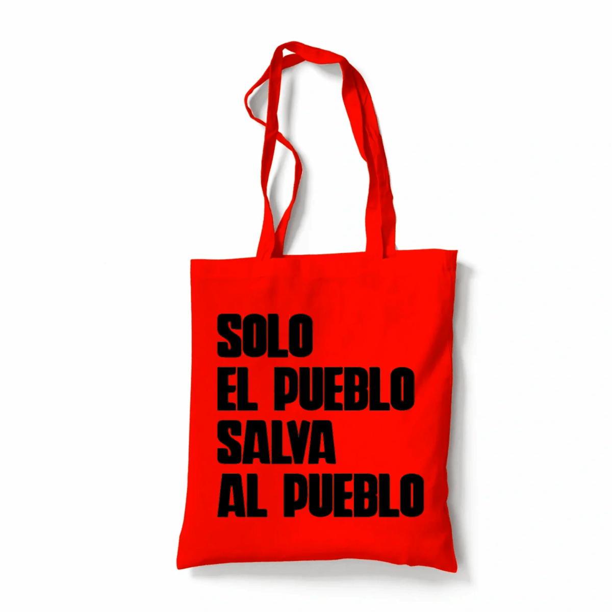 Tote Bag Solo el pueblo salva el pueblo - Imagen 2